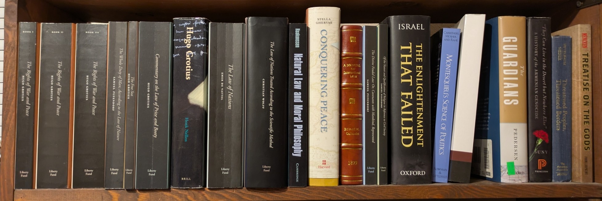 Books on Shelf 1